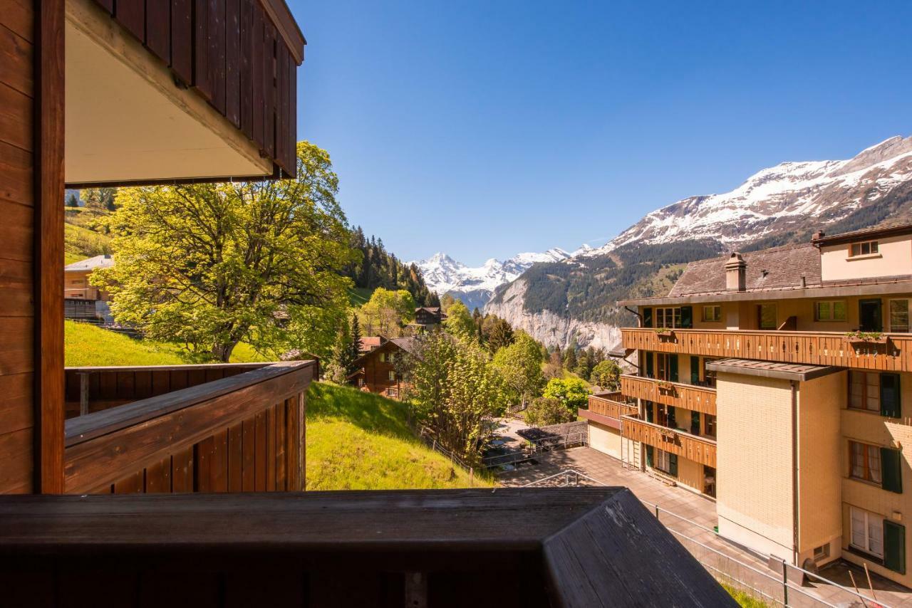 Roossi-Huus 3 Wengen Exterior foto