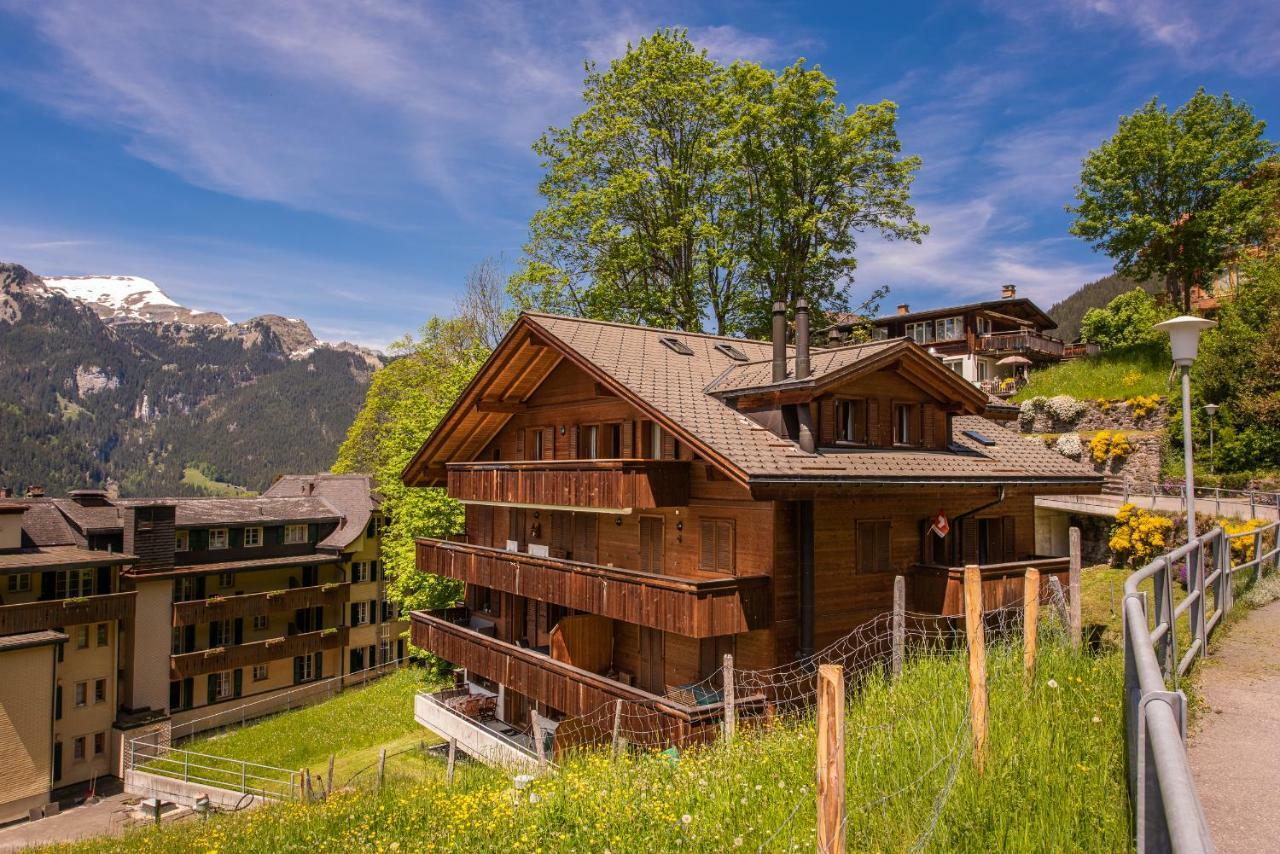 Roossi-Huus 3 Wengen Exterior foto
