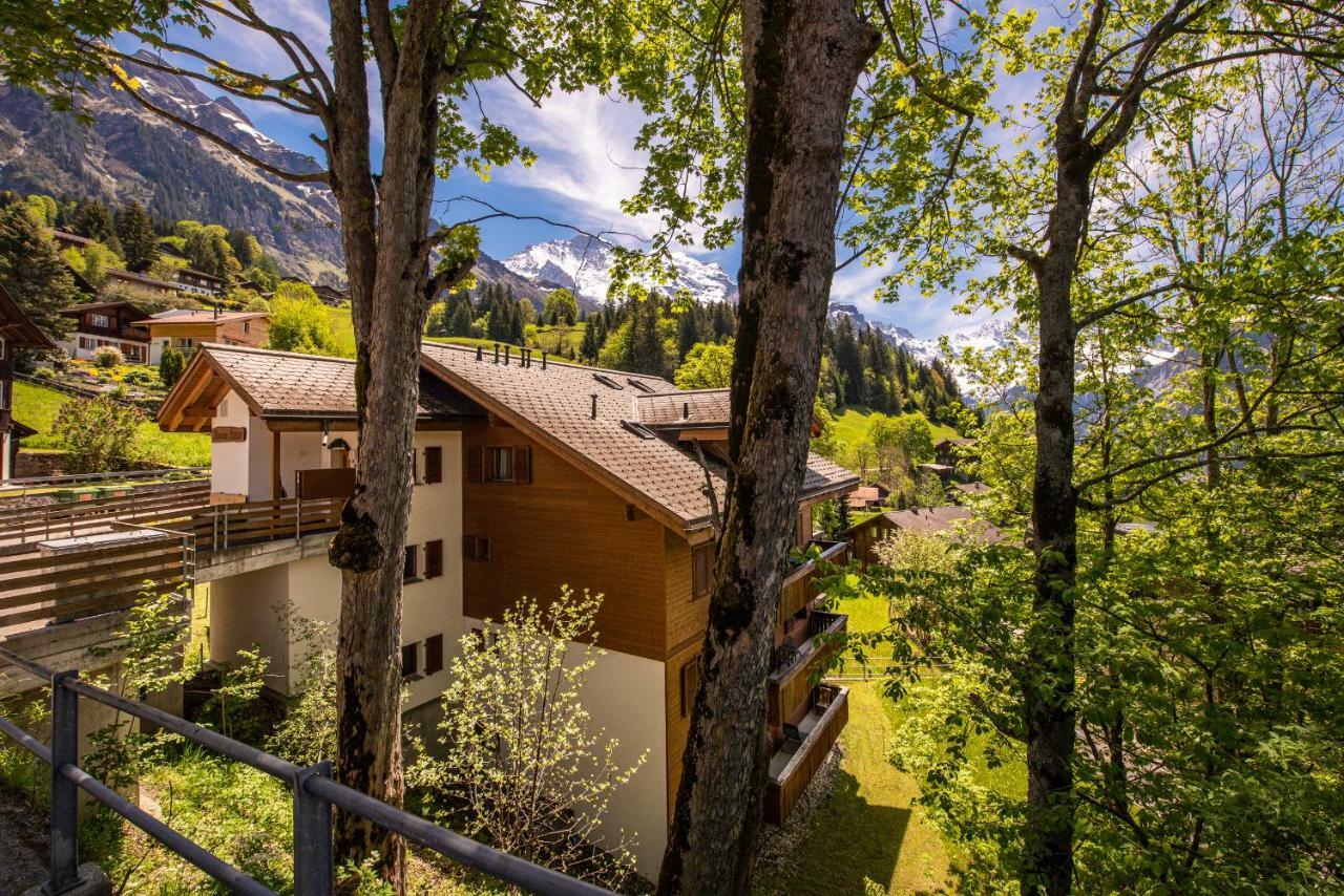Roossi-Huus 3 Wengen Exterior foto